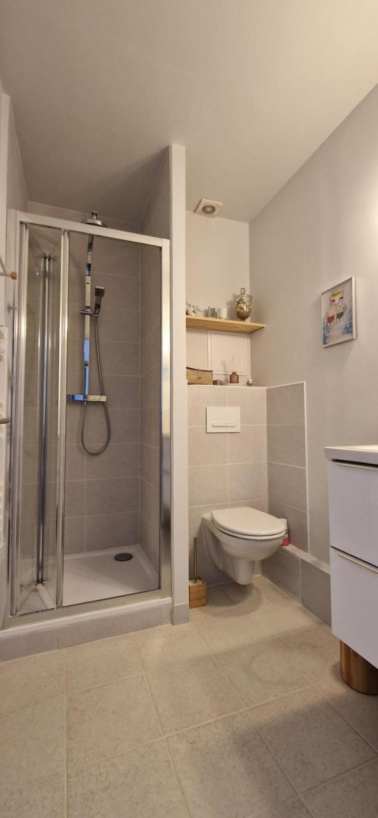 Bel Appartement, 2 Chambres, Parking, Proximite Plage Et Centre Ville ทรูวิลล์-ซูร์-แมร์ ภายนอก รูปภาพ